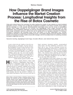 Longitudinal Insights from the Rise of Botox Cosmetic