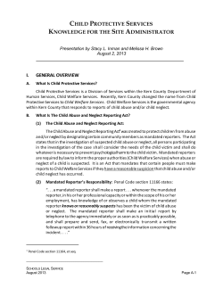 CANRA Information for Site Administrators