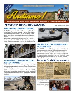 May 10 News From the Mother Country