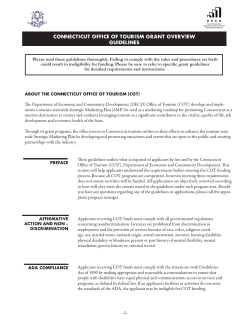 COT Grant Overview Guidelines.indd