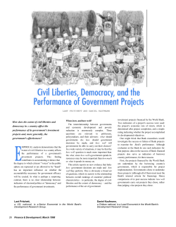 How does the extent of civil liberties and democracy in a country