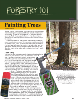 Painting Trees - University of Kentucky
