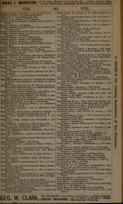 Langley`s San Francisco directory for the year