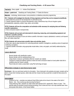 5E Student Lesson Planning Template