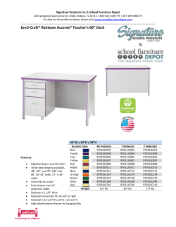 Jonti-Craft&reg; Rainbow Accents&reg; Teacher`s 66&rdquo; Desk