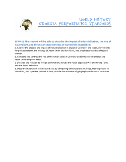 Georgia Performance Standards