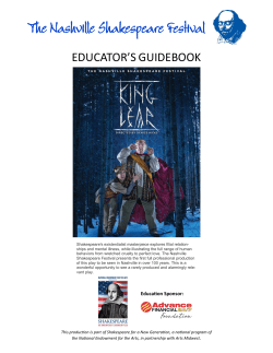 King Lear - Nashville Shakespeare Festival