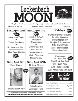 April 2011 - Luckenbach, Texas