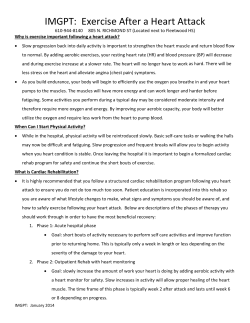 IMGPT: Exercise After a Heart Attack