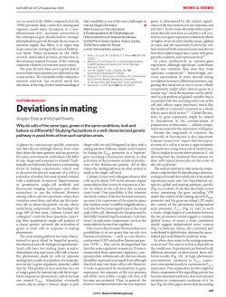 Deviations in mating