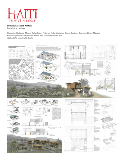 HOUSING CATEGORY WINNER Reclaiming Heritage Students