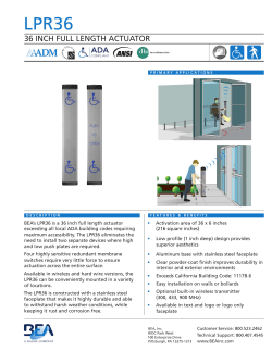 36 inch full length actuator