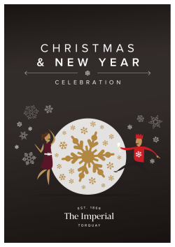our 2016 festive brochure