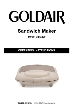 Sandwich Maker