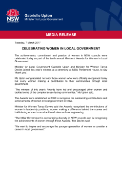 Read more... - Office of Local Government
