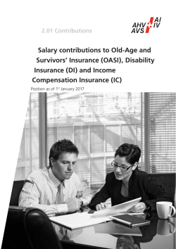 Salary contributions to Old-Age and Survivors` Insurance (OASI