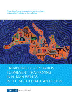 enhancing co-operation to prevent trafficking in human