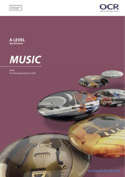 A Level Music - H543