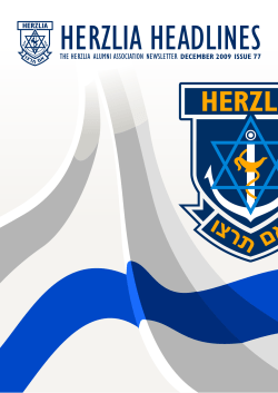 Headlines Dec 2009 - United Herzlia Schools