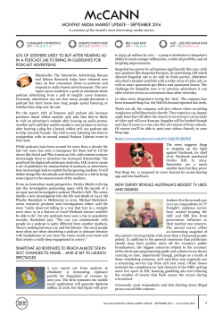 monthly media market update &ndash; september 2016