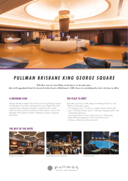 PULLMAN BRISBANE KING GEORGE SQUARE