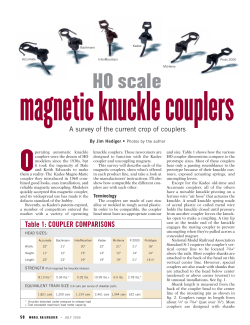 HO scale - Model Railroader Magazine