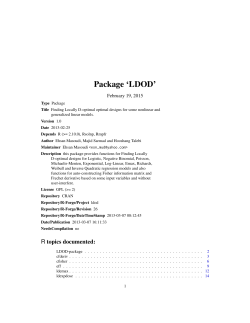 Package `LDOD`