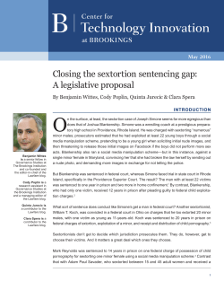 Closing the sextortion sentencing gap: A legislative proposal