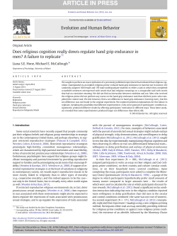 Does religious cognition really down