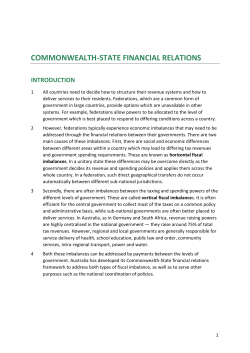 commonwealth-state financial relations