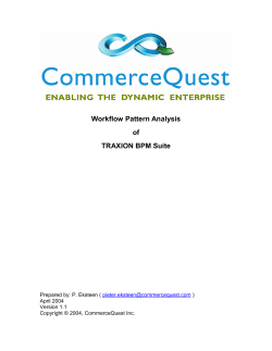 The report showing how Traxion realizes the