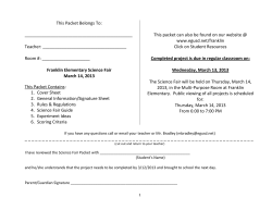 This Packet Belongs To - Elk Grove Unified School District