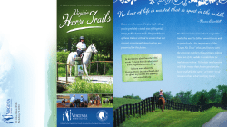 Keep the Ride Alive! A Trails Guide from the Virginia Horse Council