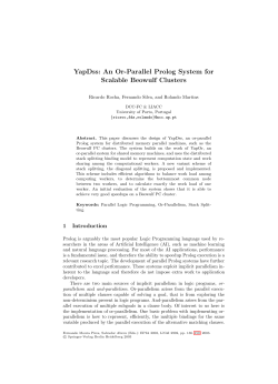 An Or-Parallel Prolog System for Scalable Beowulf Clusters