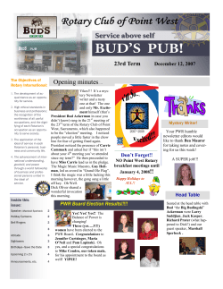 Issues #21 - Point West Rotary