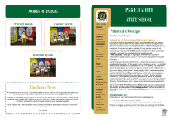 newsletter-term-1-week-9 - Ipswich North State School