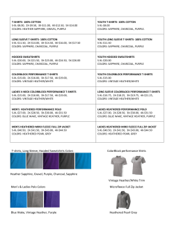 Apparel Order Form - Rolling Prairie District