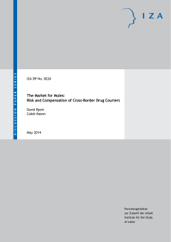The Market for Mules: Risk and Compensation of Cross