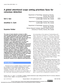A global attentional scope setting prioritizes faces for