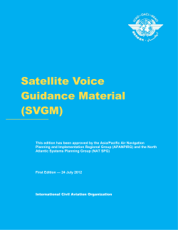 Satellite Voice Guidance Material
