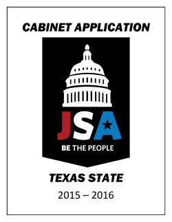 cabinet application texas state