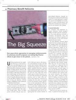 The Big Squeeze - Pembroke Consulting, Inc.