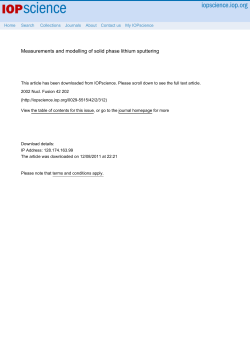 Measurements and modelling of solid phase lithium sputtering