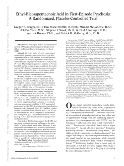 Ethyl-Eicosapentaenoic Acid in First