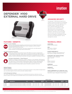 defender&trade; h100 external hard drive - secureusb.co.uk