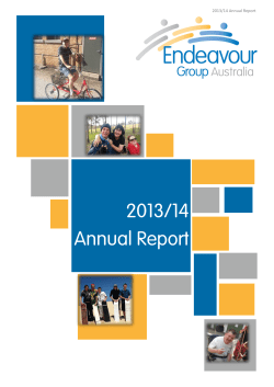 2013/14 Annual Report - Endeavour Group Australia