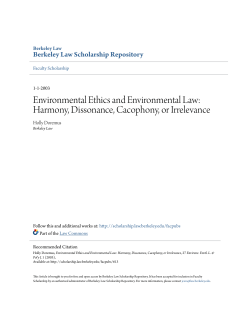 - Berkeley Law Scholarship Repository