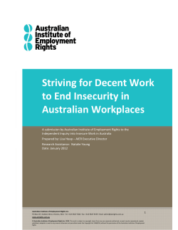 Australian Institute of Employment Rights