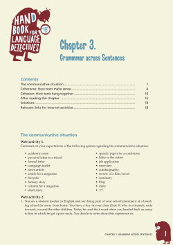Chapter 3. - Samfundslitteratur