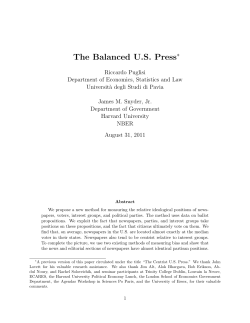 Texte int&eacute;gral  - Paris School of Economics